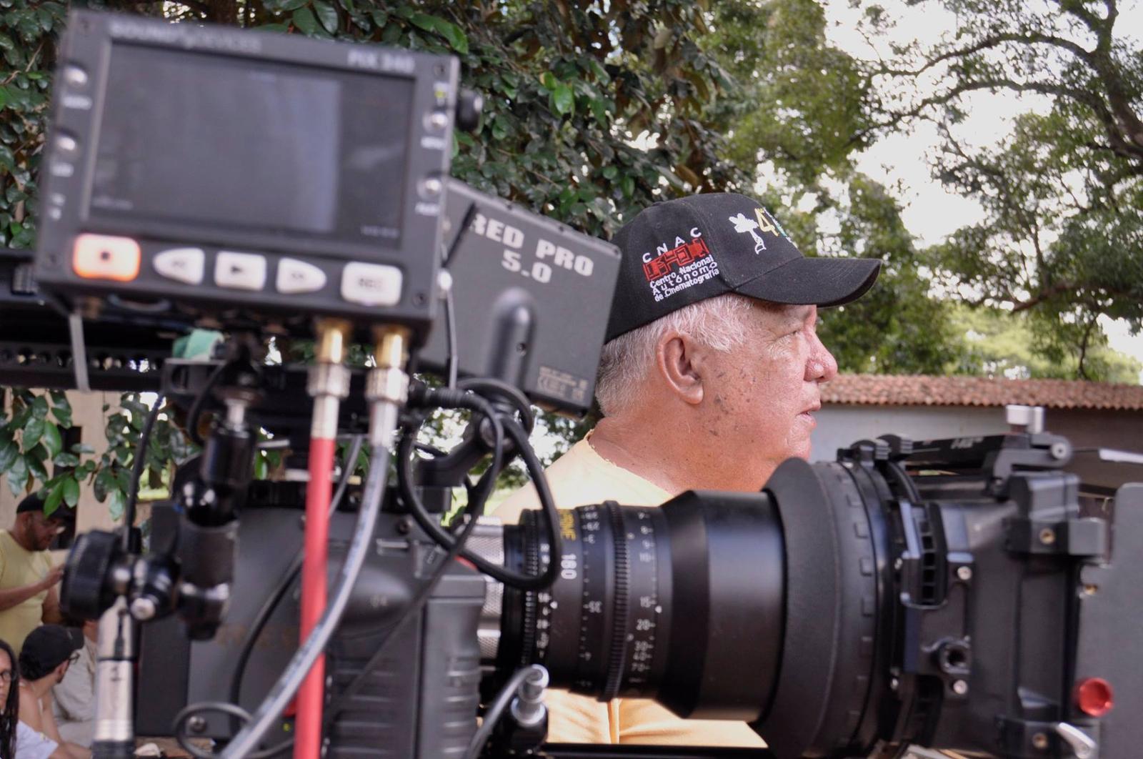 César Bolívar en rodaje